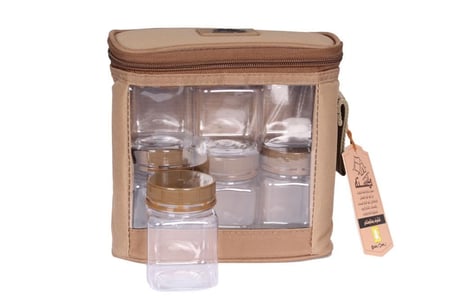 شنطة بهارات 6 علب صغير دورين