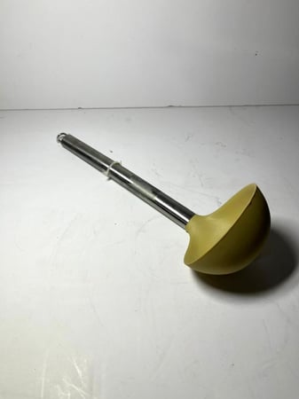 مغرفة سيلكون بيد ستيل