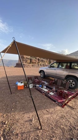 سله فوق السيارة لاندكروزر من 90 الى 2021