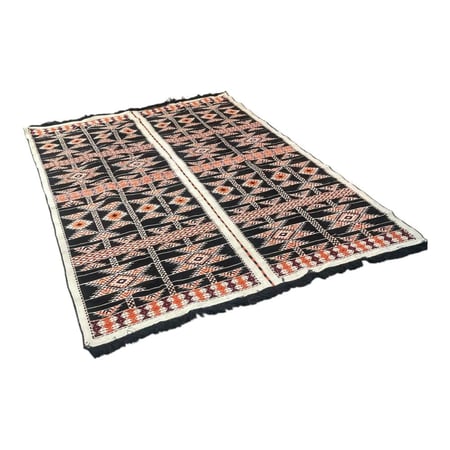 مفرش وجهين تراثي - مقاس 200x300 سم , موديل حجازي