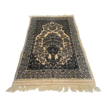 سجادة صلاة بحشوة ميموري فوم , مقاس 70x110 سم , مع شنطة