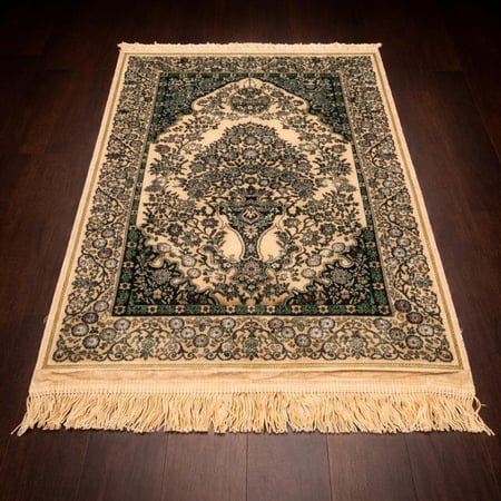 سجادة صلاة بحشوة ميموري فوم , مقاس 70x110 سم , مع شنطة