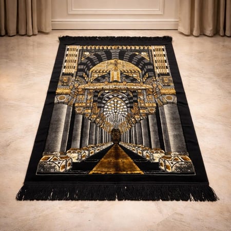سجادة صلاة اكريليك , تركي - مقاس 70x110 سم