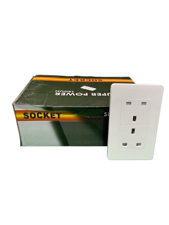 بريزة دبل 2*4 SUPER كود # 102