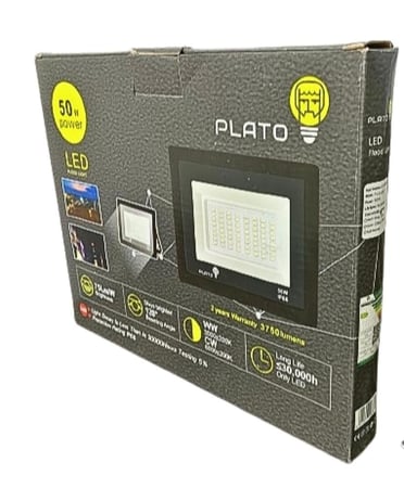 كشاف 200 واط  بلاتو  PLATO 200W اصفر