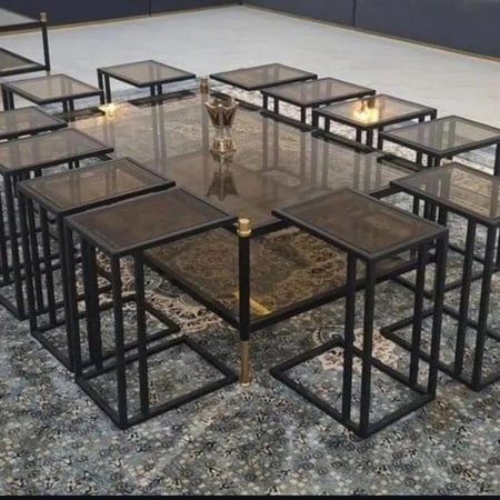 طقم طاولة حديد