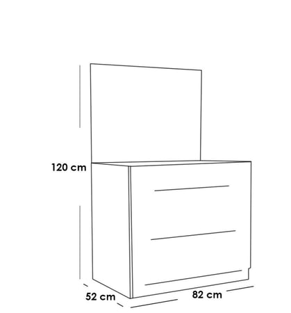 غرفة نوم ام دي اف 6 قطع وردي وأبيض(تصينيع حسب الطلب)