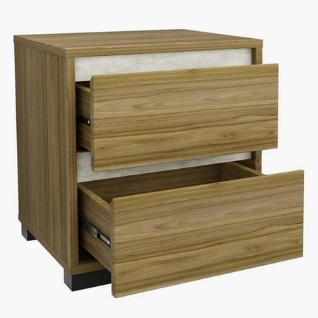 غرفة نوم خشب 5 قطع بيج(التصنيع حسب الطلب)