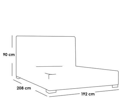 غرفة نوم 5 قطع خشب  و فويل - بيج (تصنيع حسب الطلب)