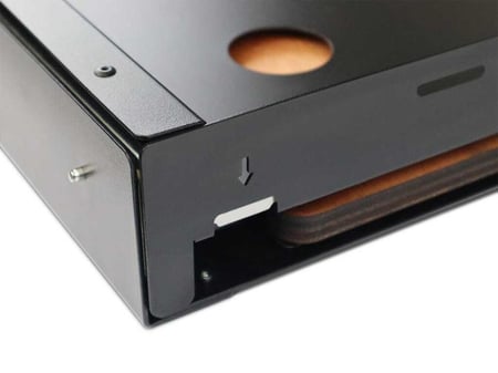 مزلاج لثلاجة حجم صغير 35 لتر : 45 لتر  + رف مزلاج من فرونترنر