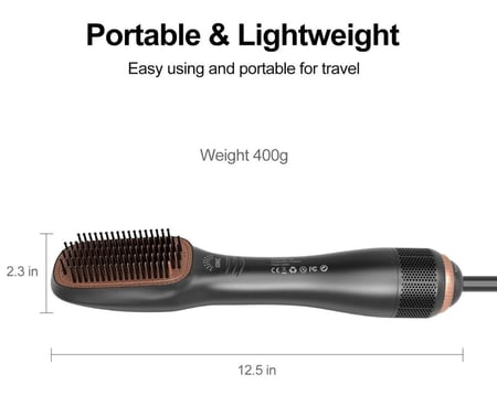 جهاز استشوار لتجفيف وتصفيف الشعر 2في1