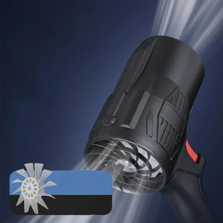 منفاخ هواء بقوة 35 الف باسكال يأتي مع بطارية قابلة للشحن