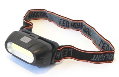 كشاف أمامي للرأس قابل لإعادة الشحن BL-213 (3 أوضاع، USB)