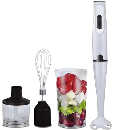 خلاط يدوي كهربائي 4في1 متعدد الاستخدام