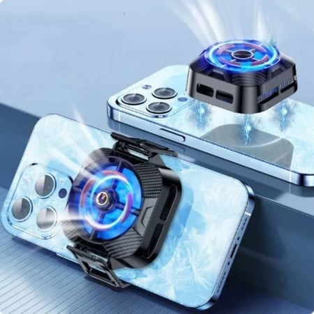 x79 مروحة تبريد جوال مع شاحن لاسلكي