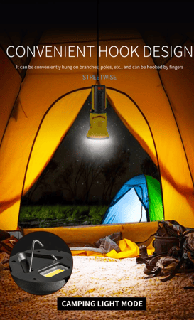 كشاف محمول قابل لأعادة الشحن