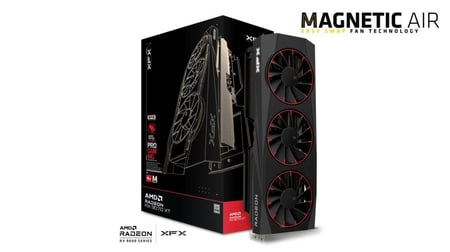 XFX Quicksilver RX 9070 XT MAG AIR 16GB GPU  - تمارا -
