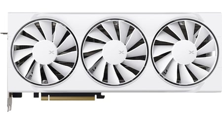 XFX Swift Radeon RX 9070 OC 16GB 90mm Fan Gaming Edition GPU - White