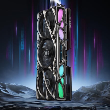 YESTON x GRAVASTAR AMD RADEON RX 9070 XT OC 16G GDDR6 MERCURY NOVA