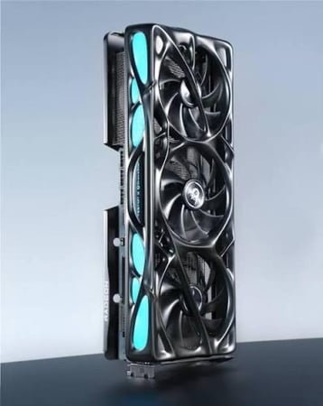 YESTON x GRAVASTAR AMD RADEON RX 9070 XT OC 16G GDDR6 MERCURY NOVA