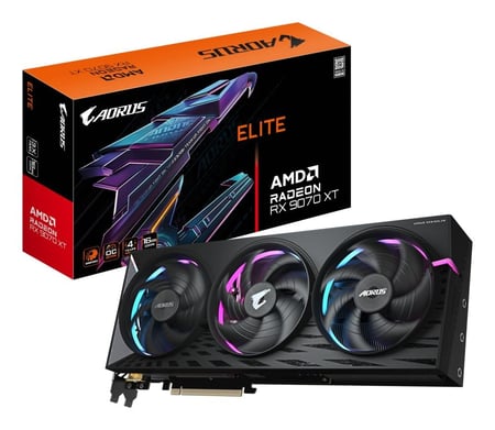 AMD RADEON RX 9070 XT 16GB Aorus Elite OC