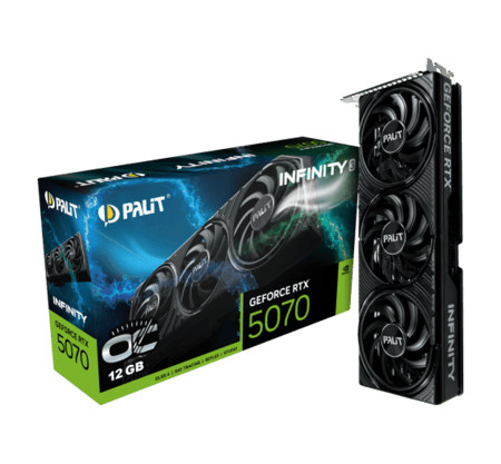 Palit GeForce RTX 5070 12GB 3X OC GDDR7