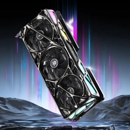 YESTON x GRAVASTAR AMD RADEON RX 9070 XT OC 16G GDDR6 MERCURY NOVA