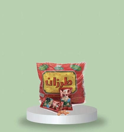 كيس كبير  بفك طرزان بنكهه الطماطم والفلفل 22 حبه.