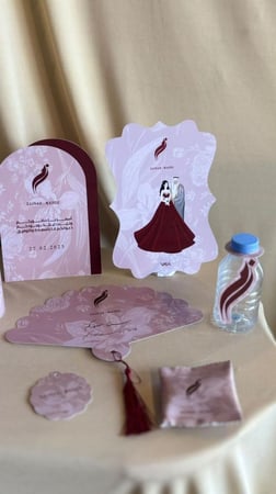 بكج ثيم زواج ( التصميم حسب الطلب )