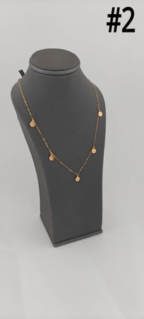 عقد ذهب صافي شوكر