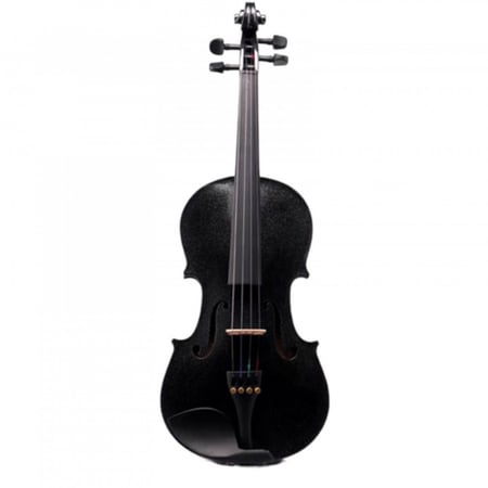 سعودي ميوزك - الات موسيقية - متجر الات موسيقية - كمان  اسود مطفي ايرس