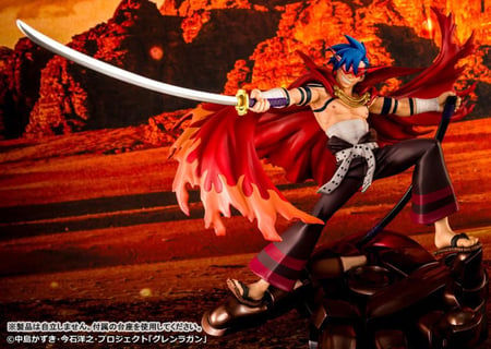 تمثال كامينا وغورين - أسطورة Gurren Lagann الصامدة!