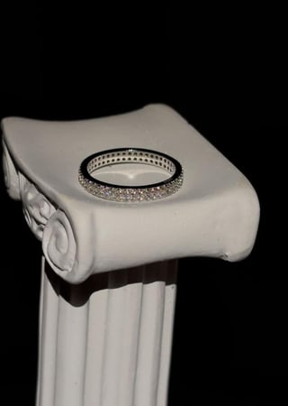 خاتم فضة عيار S925