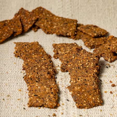 كراكرز الحارة كيتو