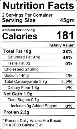 بودينغ القهوة العربية - كيتو