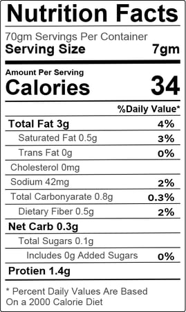 كراكرز الجبنة كيتو