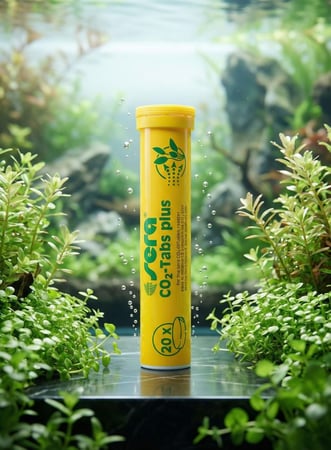 أقراص CO2 للنباتات المائية  (20 قرص)