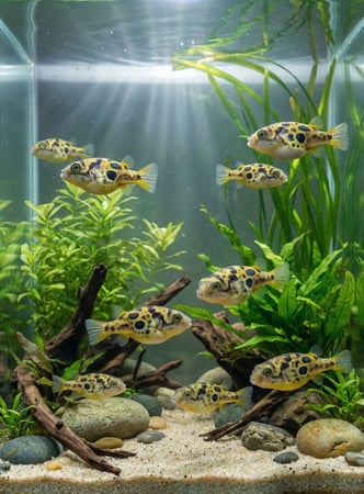 سمكة  Pea Puffer