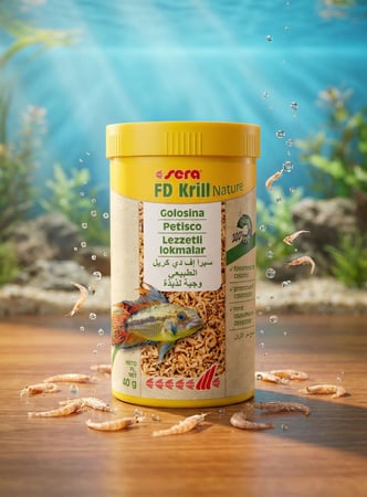 سيرا FD كريل نيتشر – غذاء طبيعي مجفف بالتجميد