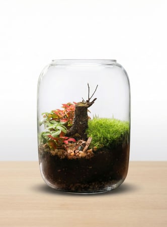 حوض تيراريوم زجاجي #9