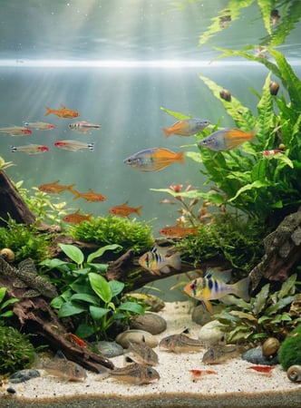 سمكة German Blue Ram