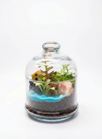 حوض تيراريوم زجاجي#3