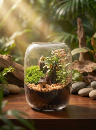 حوض تيراريوم زجاجي #12