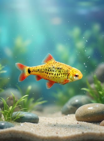 سمكة  Gold Barb