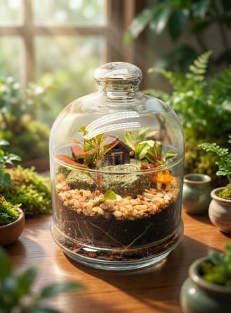 حوض تيراريوم زجاجي #2