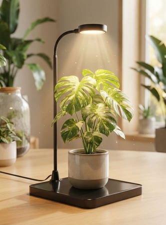 مصباح LED دائري للنباتات المائية