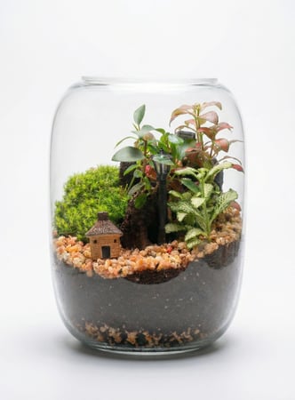 حوض تيراريوم زجاجي #12