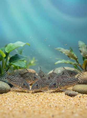 سمكة  Corydoras العادي