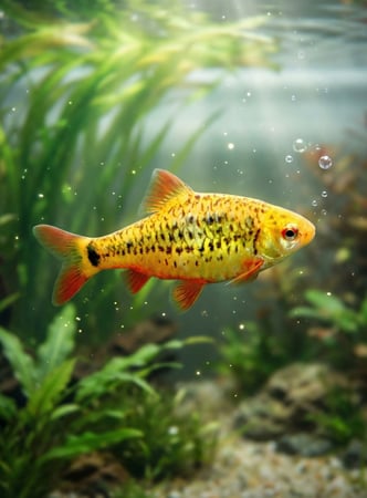 سمكة  Gold Barb