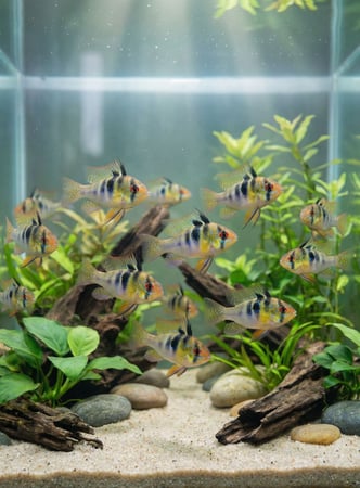 سمكة German Blue Ram